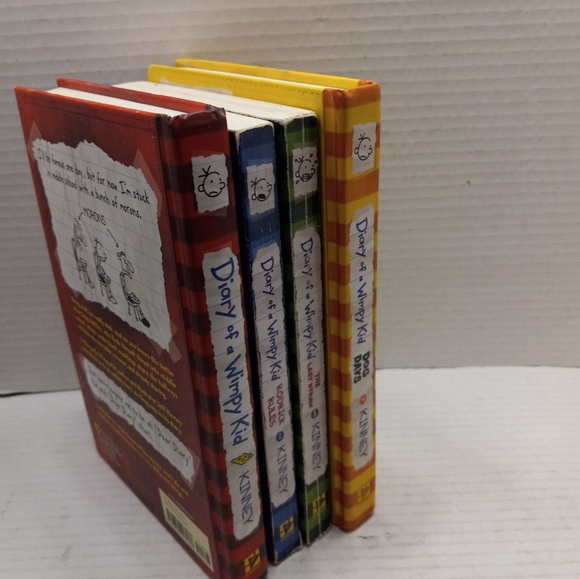 Diary Of A Wimpy Kid Books (1,2,3, & 4) by Jeff Kinney - Picture 5 of 8
